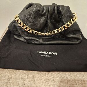 NWT Chiara Boni Carla Leather Pouch Shoulder Bag